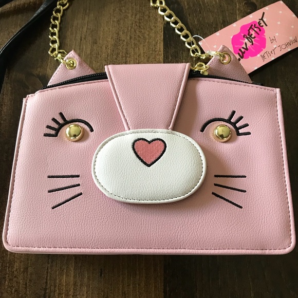 Betsey Johnson Handbags - Betsey Johnson Crossbody Blush Bag